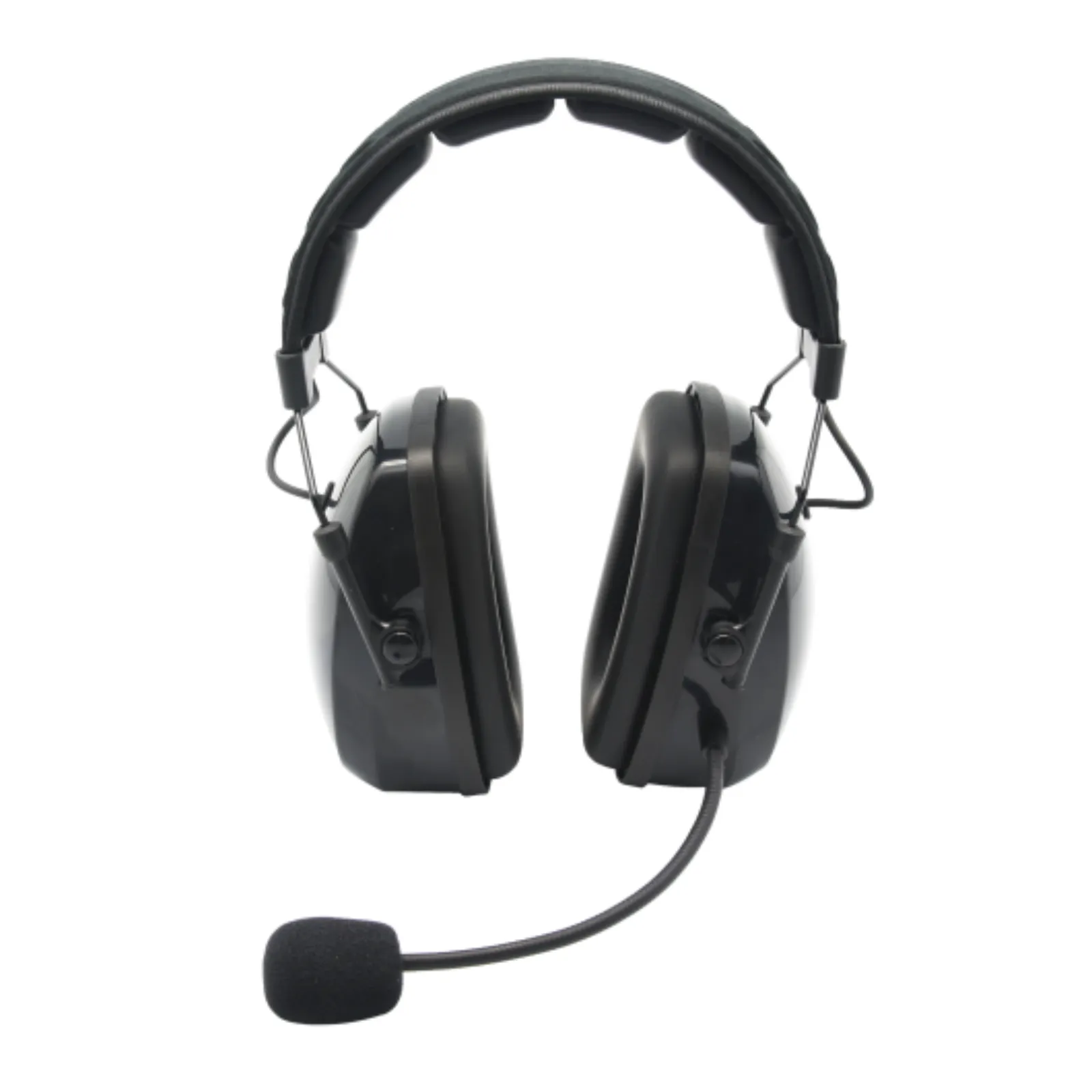 Atlantic Radio HS9 Lightweight Flex Padded Over-the-Head Dual Earmuff Headset