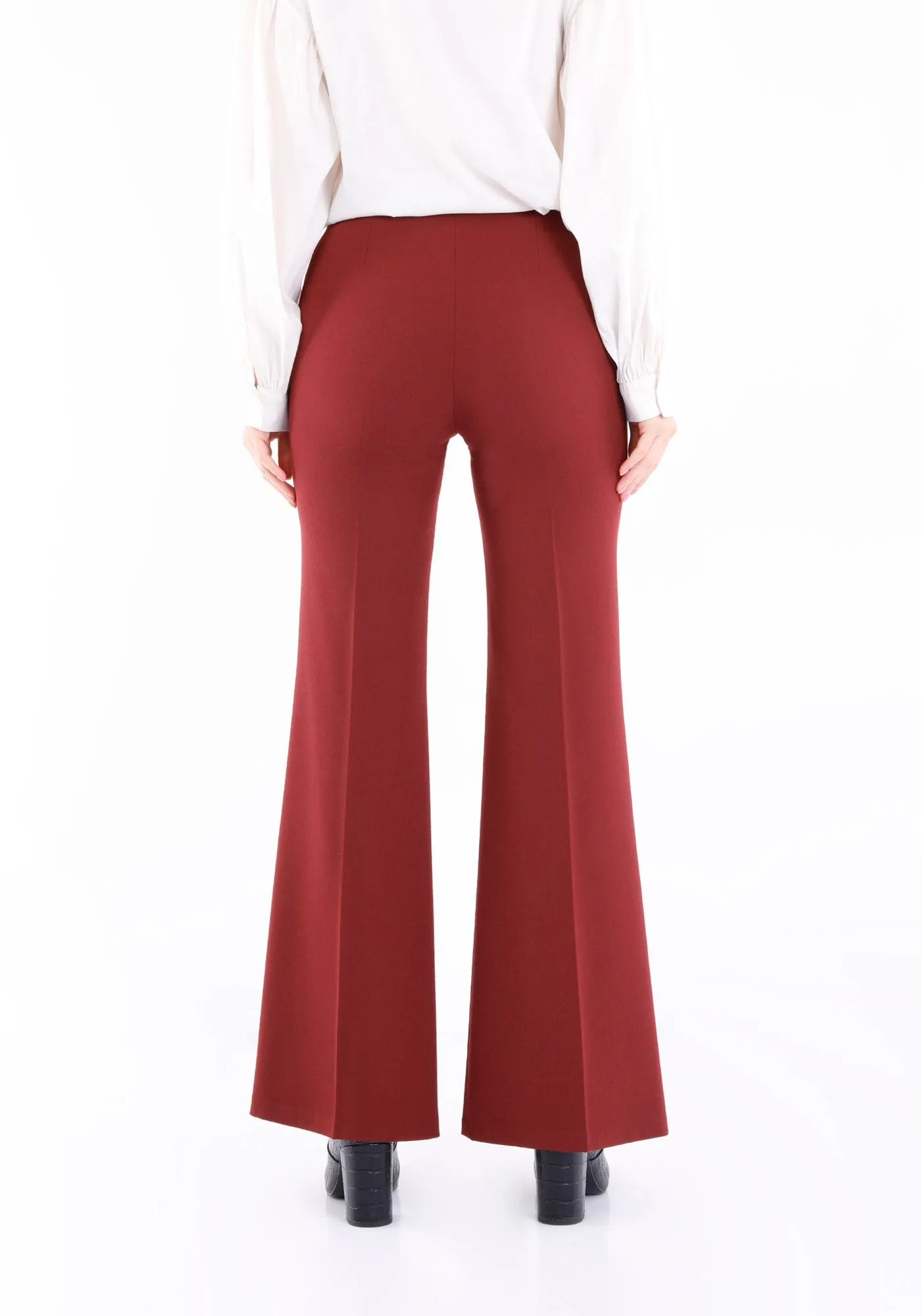 Bootcut Pants - High Waisted Flare Trousers - G-Line