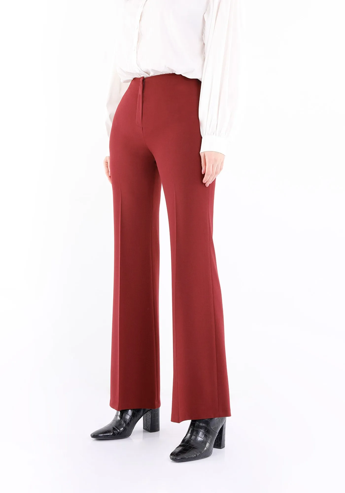 Bootcut Pants - High Waisted Flare Trousers - G-Line