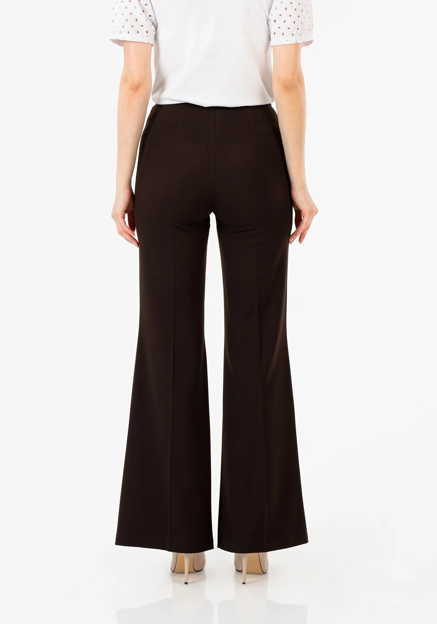 Bootcut Pants - High Waisted Flare Trousers - G-Line