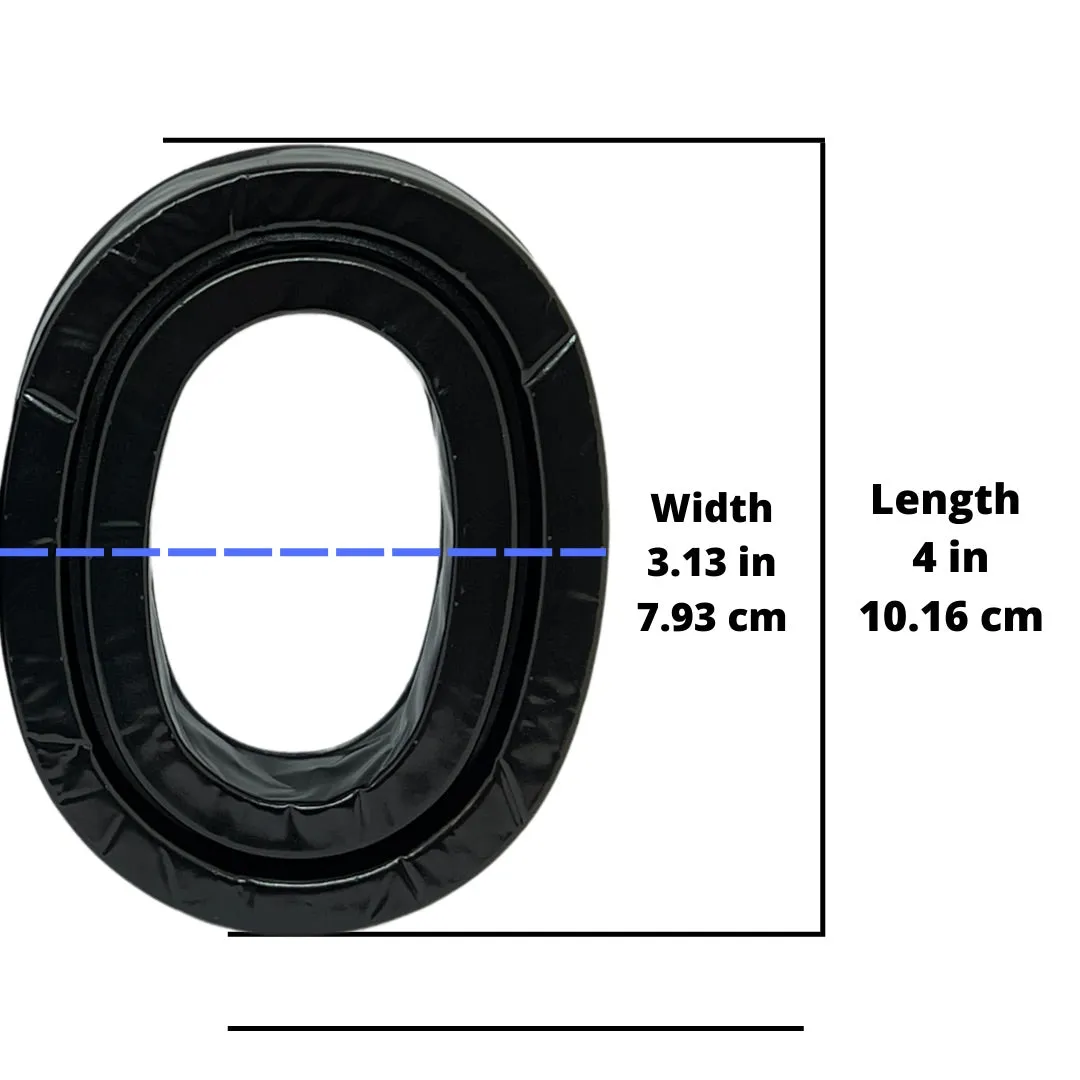 CentralSound Replacement GEL Ear Pads Cushions UPGRADED FCS Comtac C3 Peltor 4