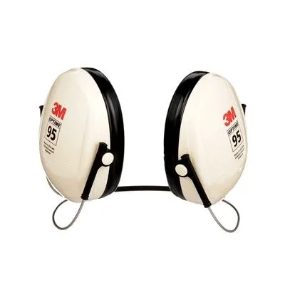 Clearance..Open Box..3M PELTOR H6B/V Optime 95 Earmuffs, behind-the-head (NRR: 21  21 dB. CSA Class). Each