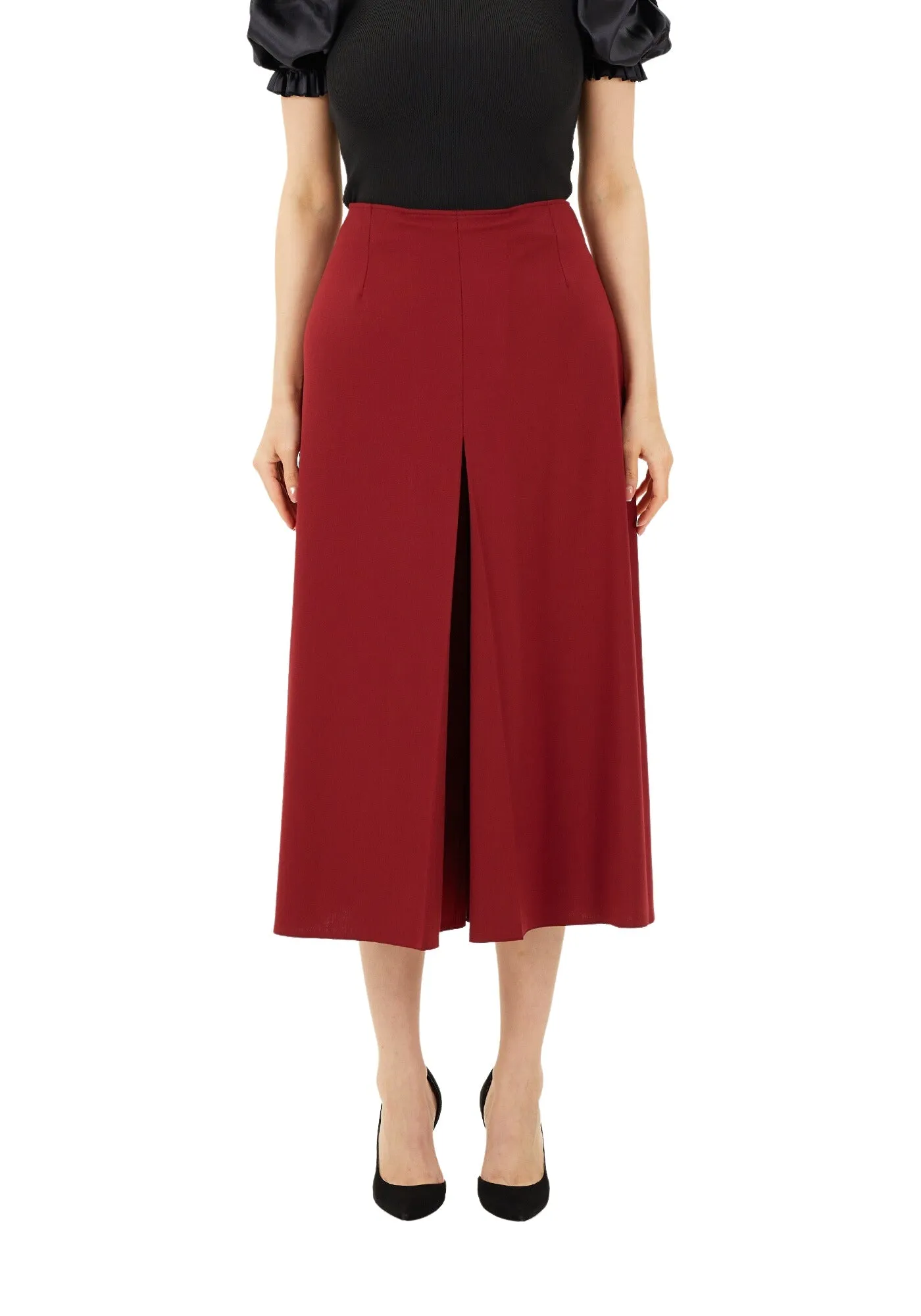 Cropped Palazzo Pants