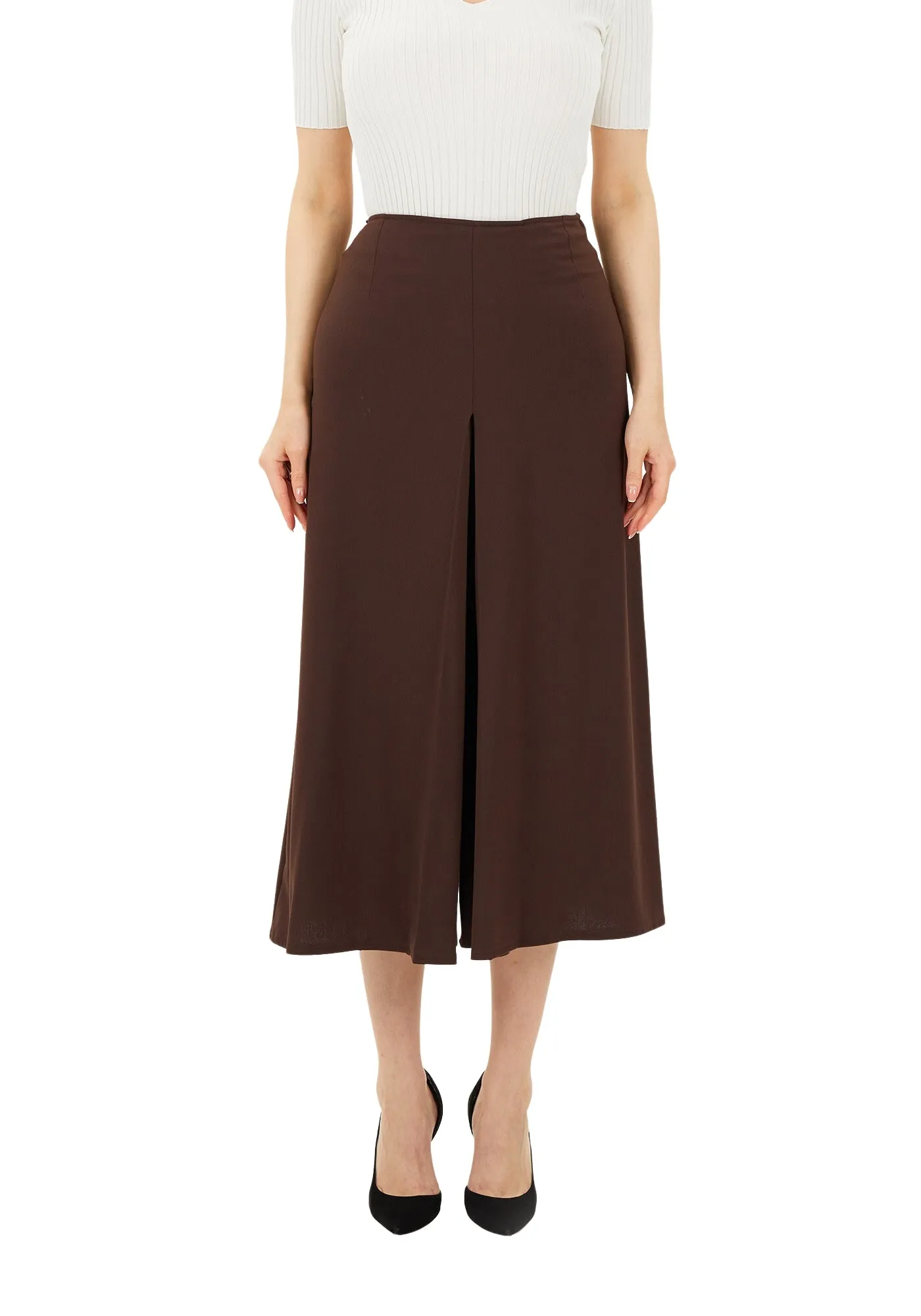 Cropped Palazzo Pants