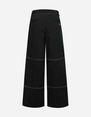 Double Belt High-Waist Culottes