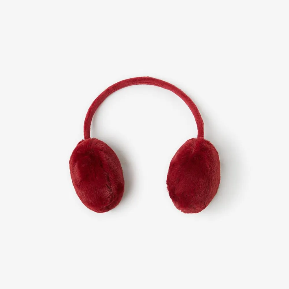 Faux fur ear muffs