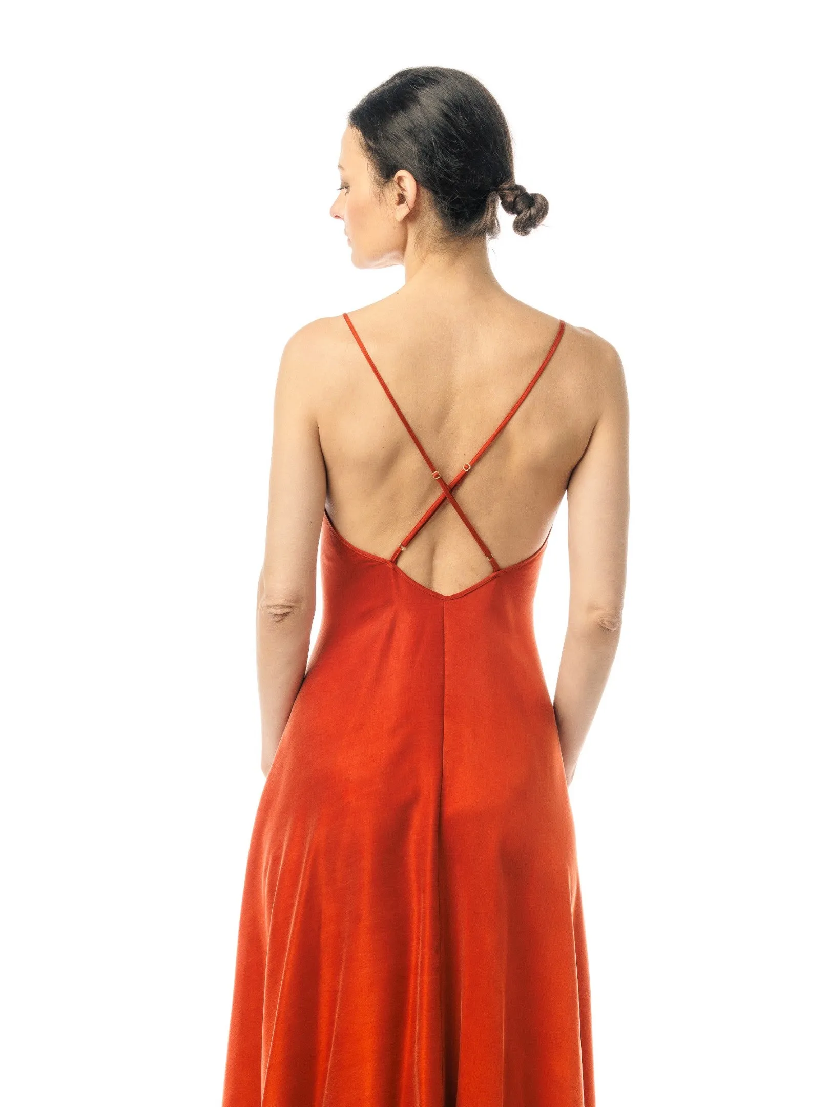 Firestarter Cupro and EcoVero Slip Dress