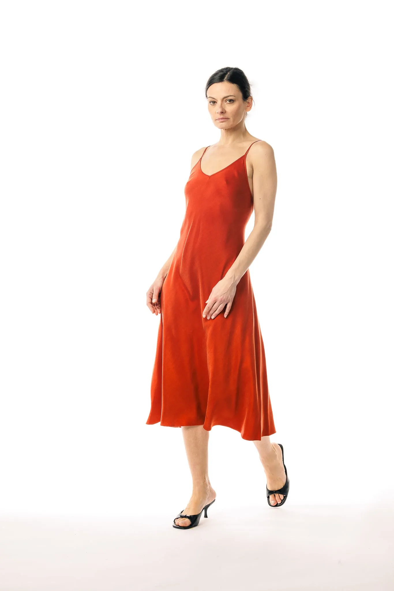 Firestarter Cupro and EcoVero Slip Dress