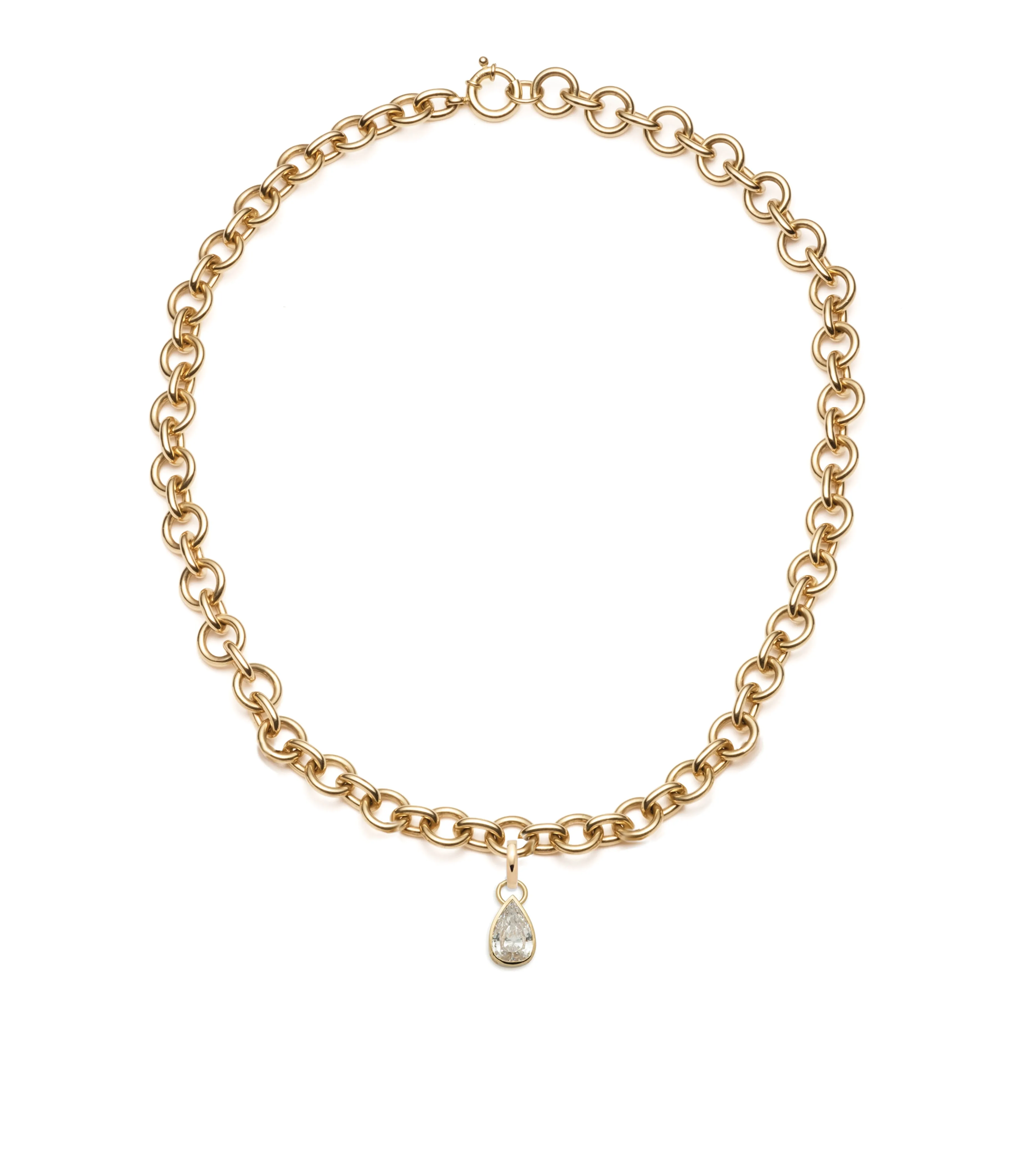 Forever & Always a Pair - True Love : Midsize Mixed Link Necklace