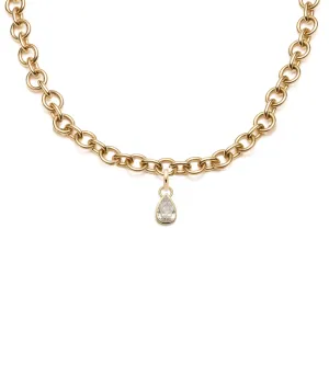 Forever & Always a Pair - True Love : Midsize Mixed Link Necklace