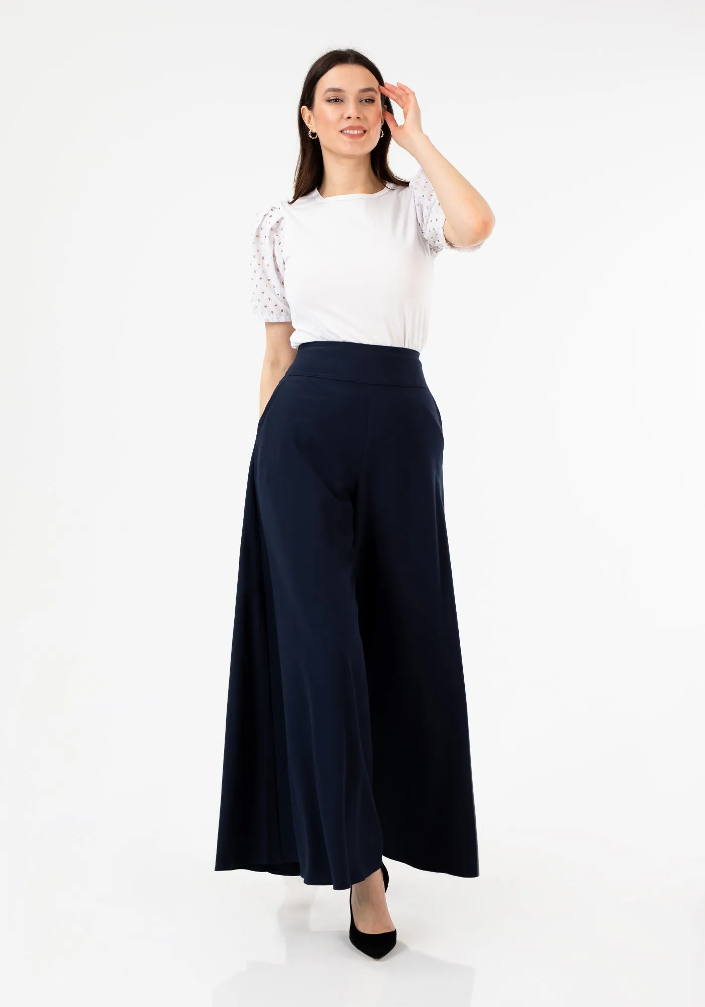 G-Line High Waisted Palazzo Pants