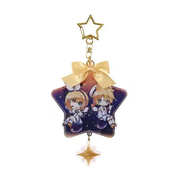 Hatsune Miku - Hatsune Miku Starry Night Acrylic Keychain BEMOE