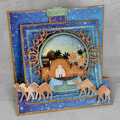 Heartfelt Creations Cut & Emboss Dies - Starry Night Winterscapes*