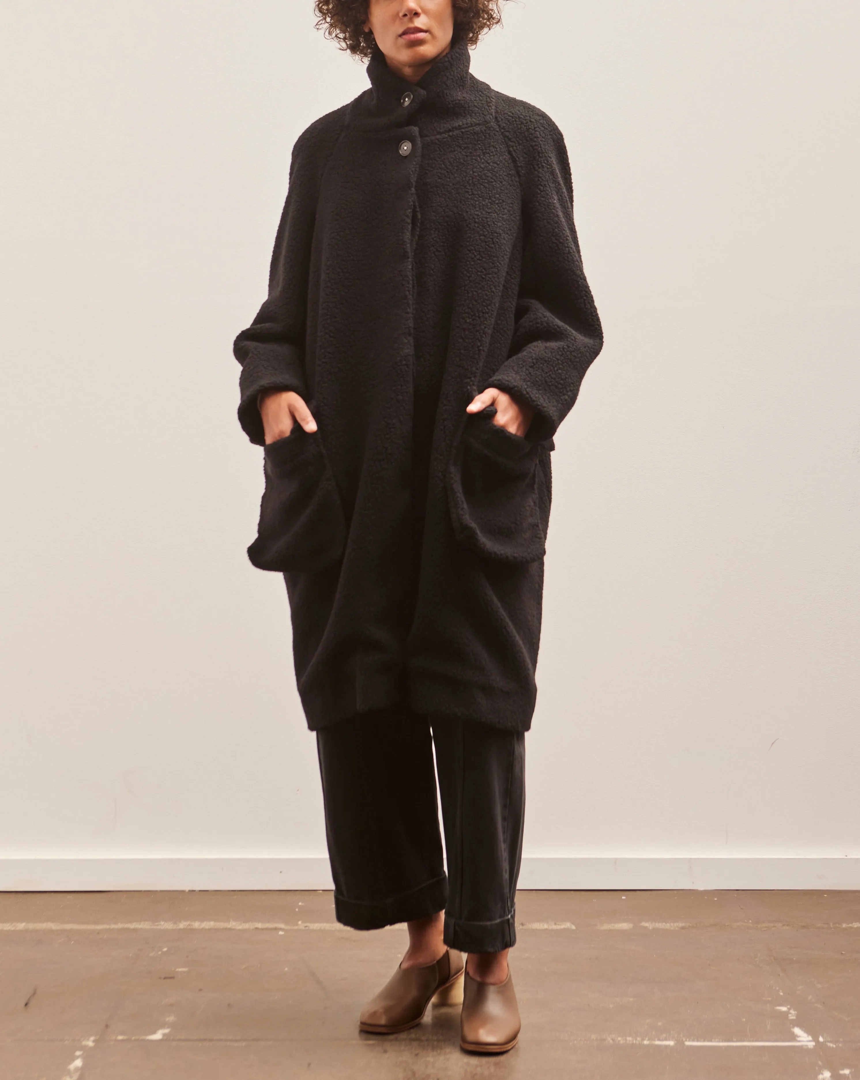 Henrik Vibskov Biscotti Coat, Black