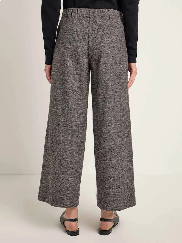 LANIUS 13966 Culotte trousers 185 dark grey melange women