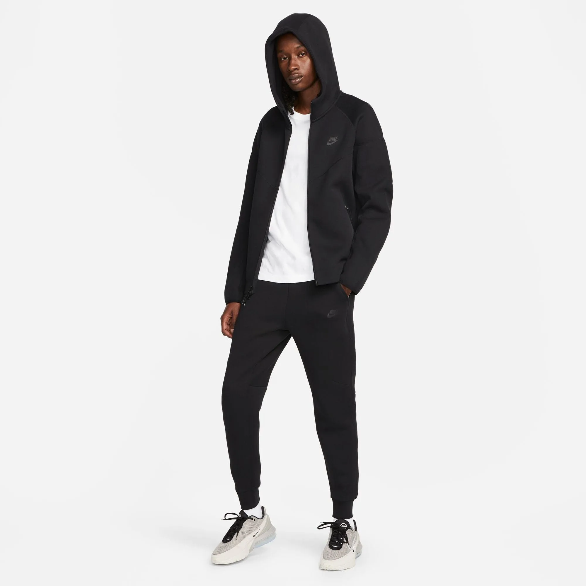 Men's Full-Zip Hoodie Tech Fleece Windrunner (FB7921-010)