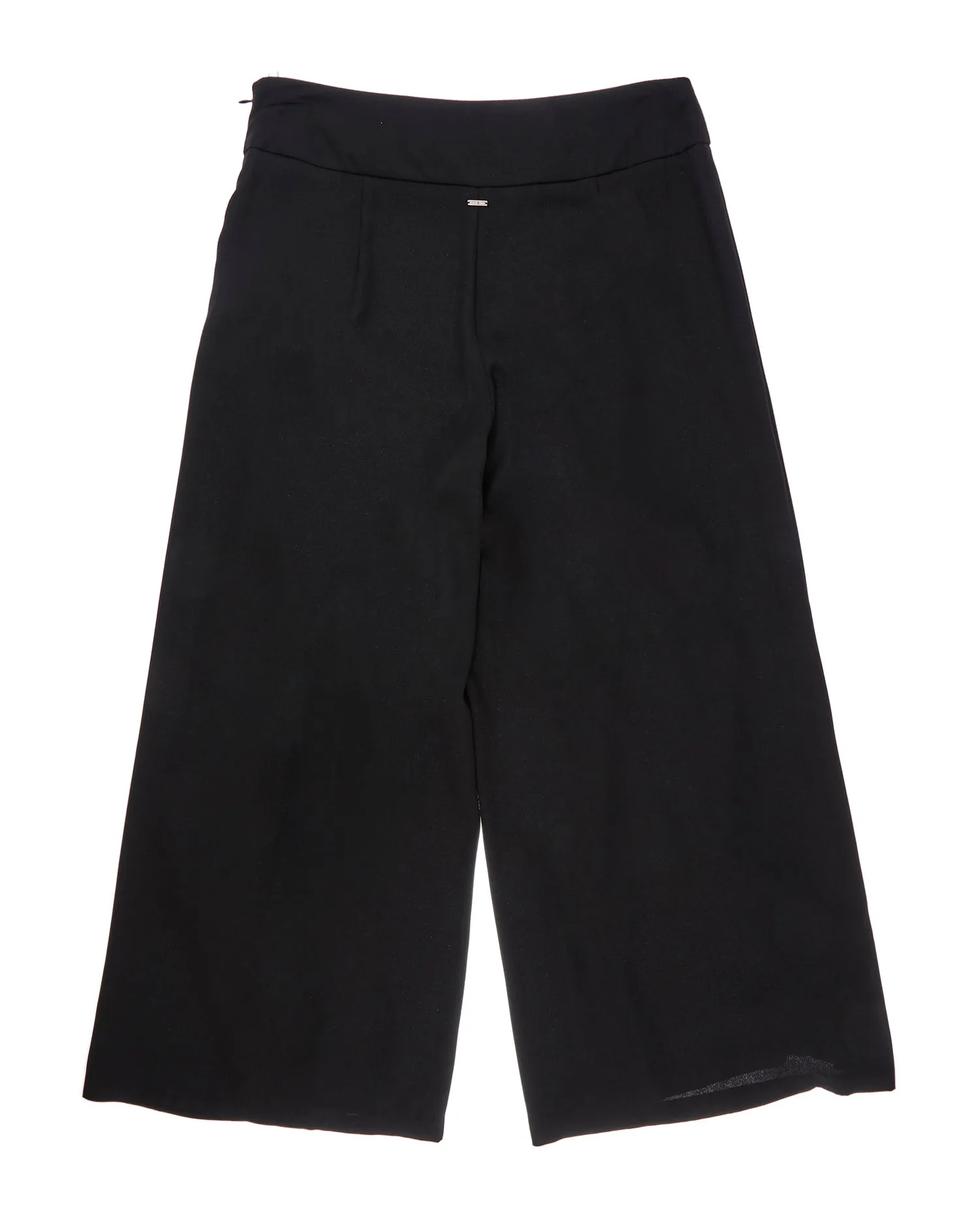 Monochrome culotte trousers