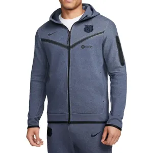 Nike Barcelona Tech Fleece Hoodie 23/24 (Thunder Blue/Black)