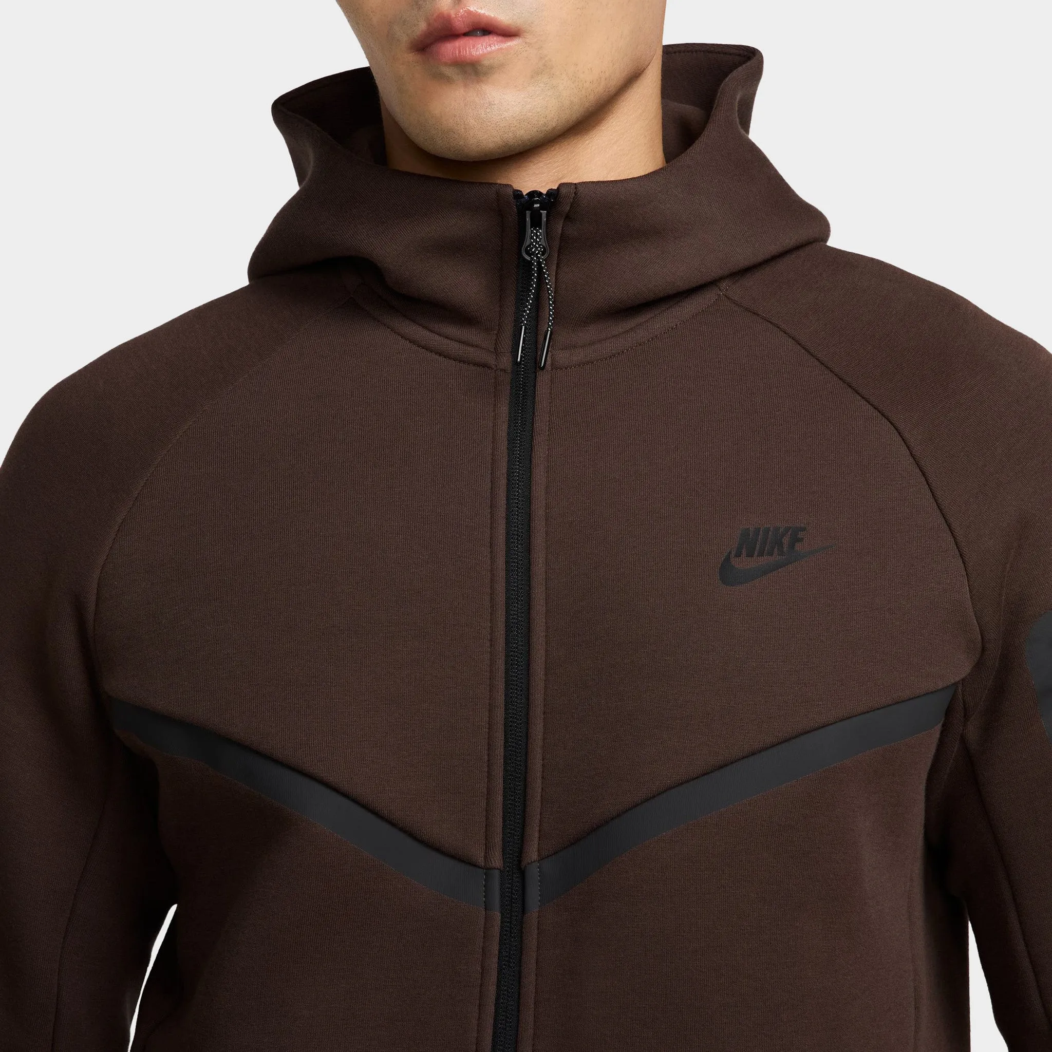 Nike Sportswear Tech Fleece Full Zip Windrunner Baroque Brown / Black