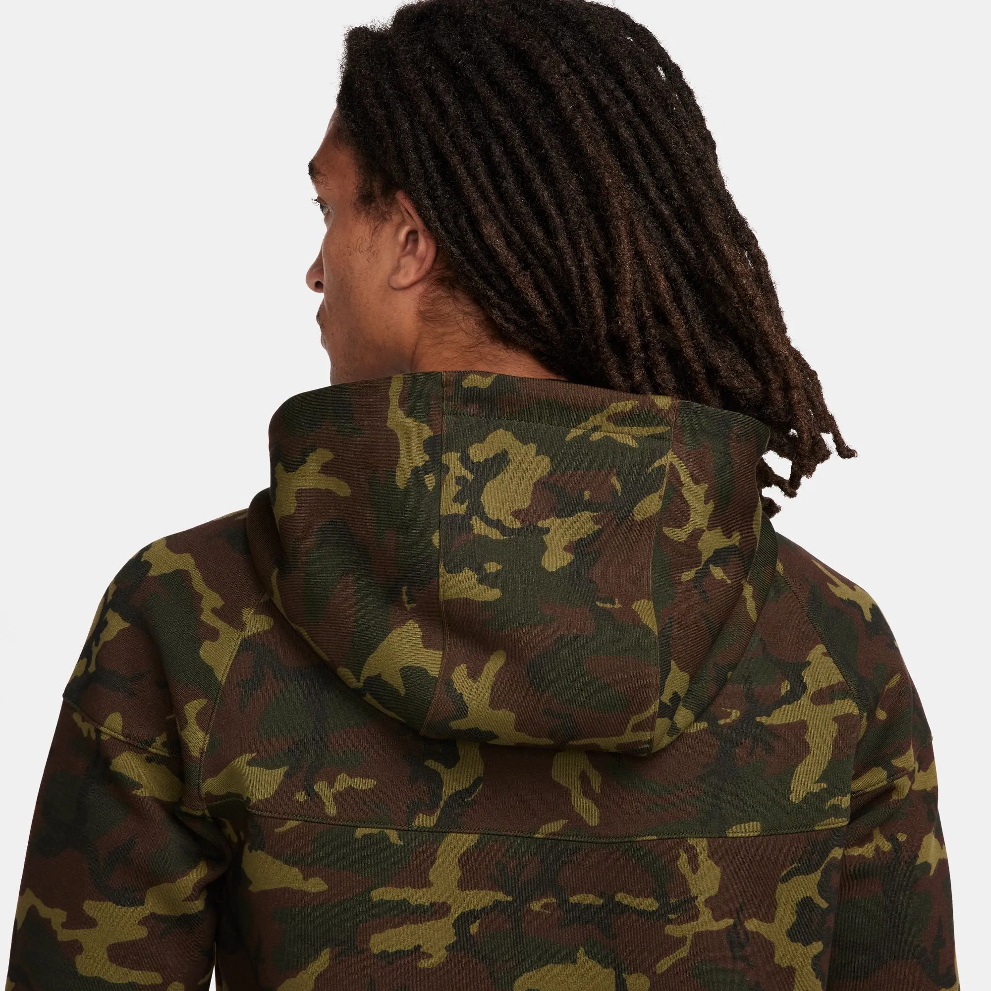 Nike Sportswear Tech Fleece OG Windrunner Green Camo Jacket