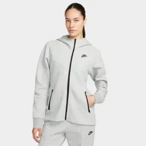 Nike Sportswear Women's Tech Fleece Windrunner Full-Zip Hoodie Dark Grey Heather / Black