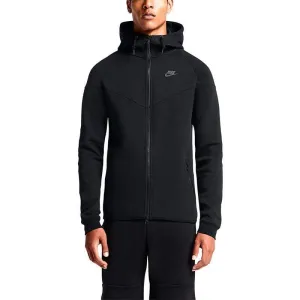 NIKE TECH FLEECE WINDRUNNER MEN'S HOODIE - Black