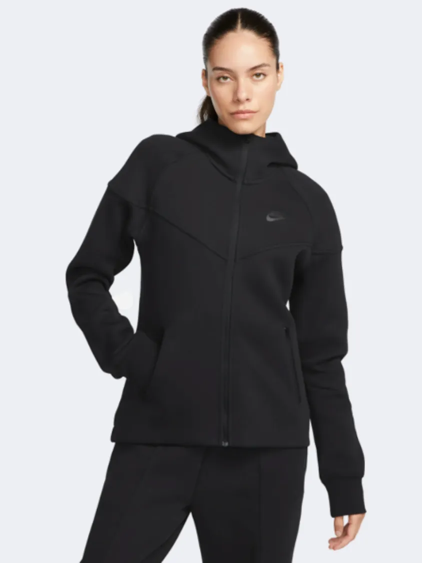 Nike Tech Fleece Women Lifestyle Lifestyle Hoody Black