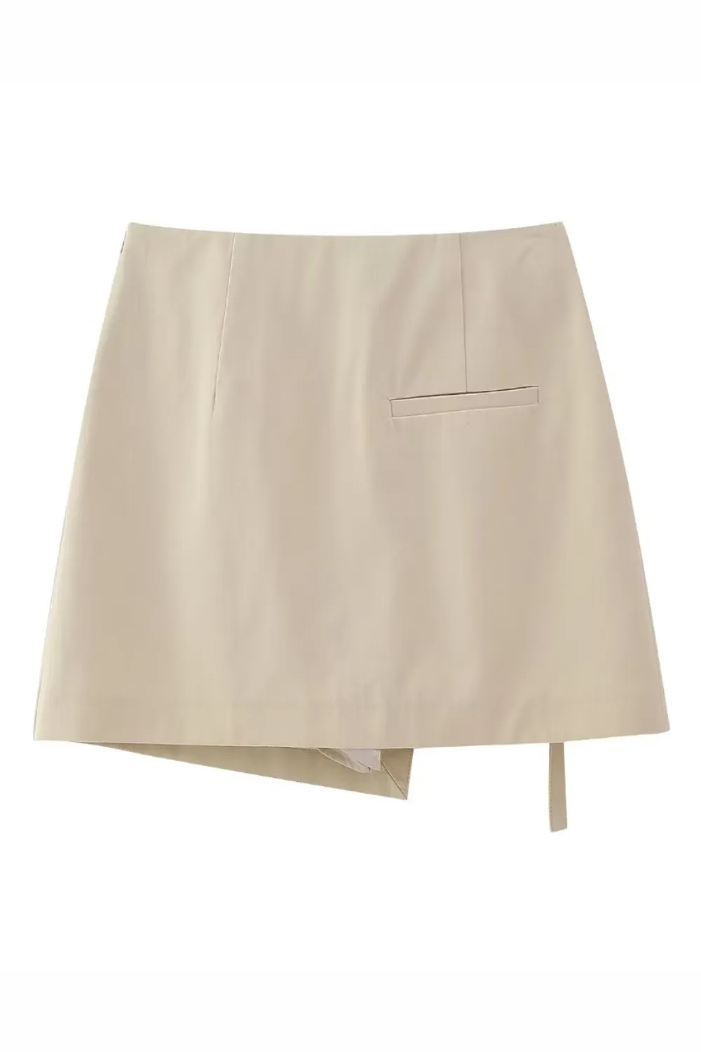 'Reina' High-Waist Cargo Culottes Shorts