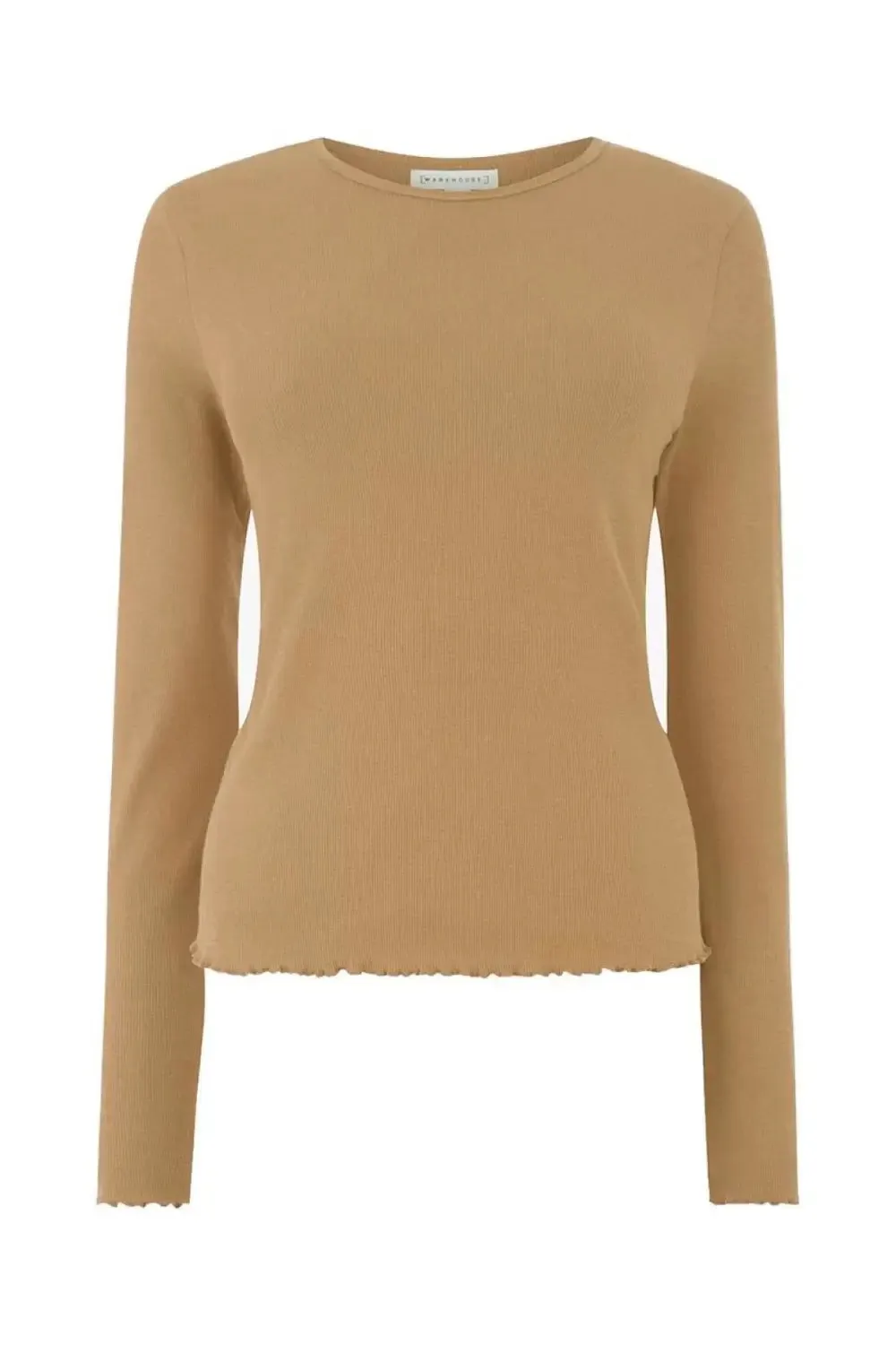 Ribbed Long Sleeve Top