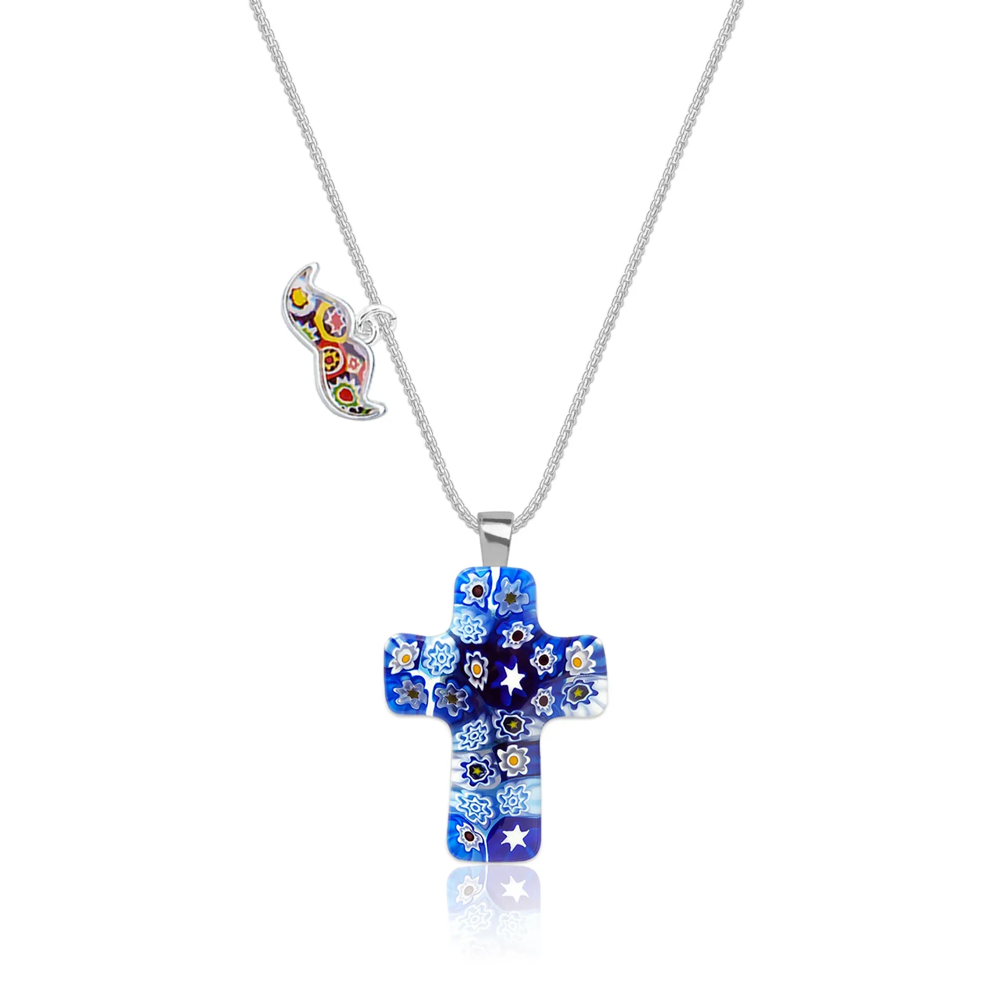 Starry Night Cross Necklace