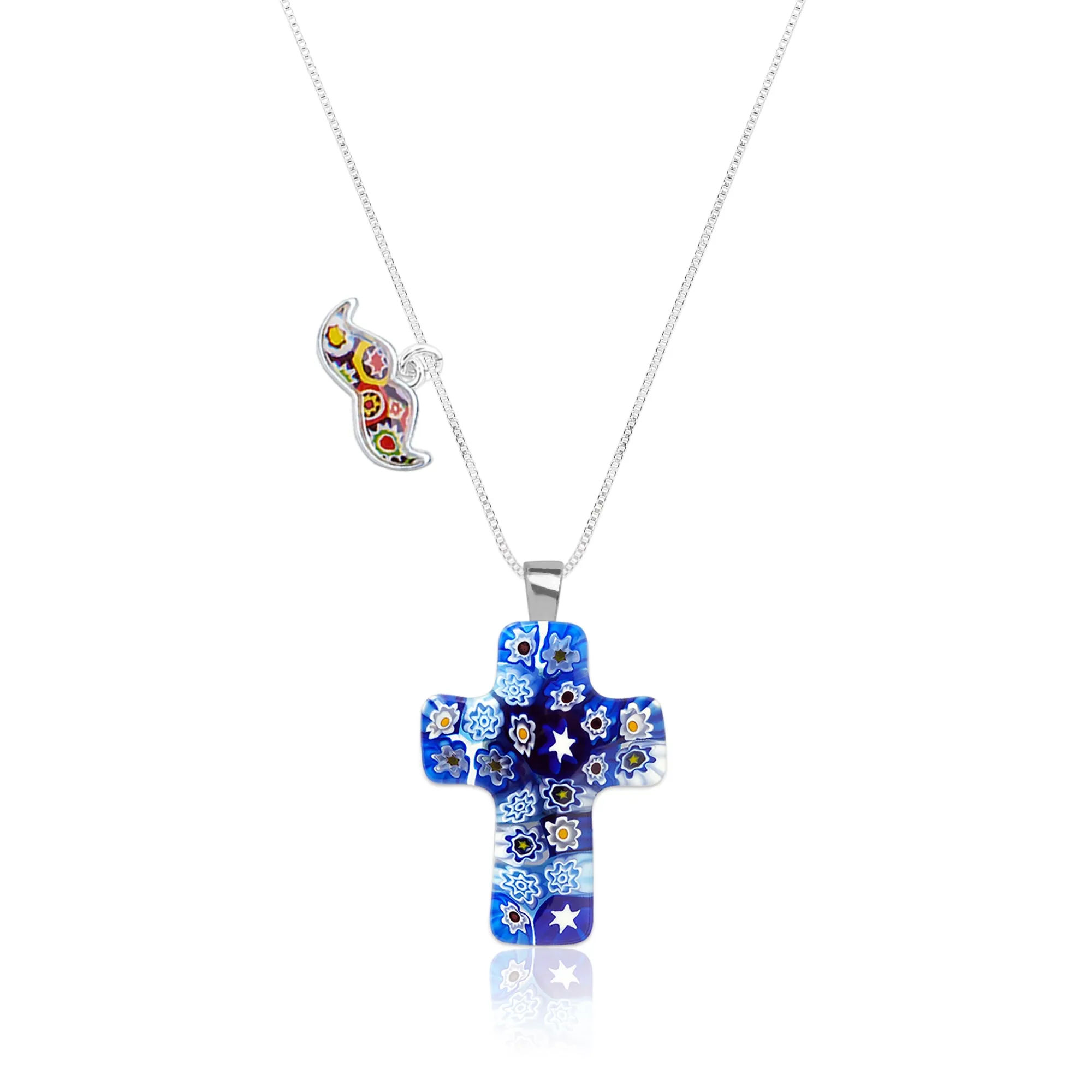 Starry Night Cross Necklace