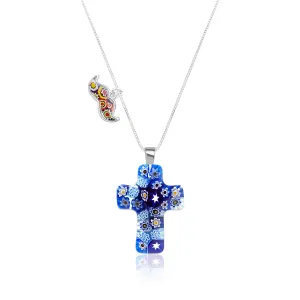 Starry Night Cross Necklace