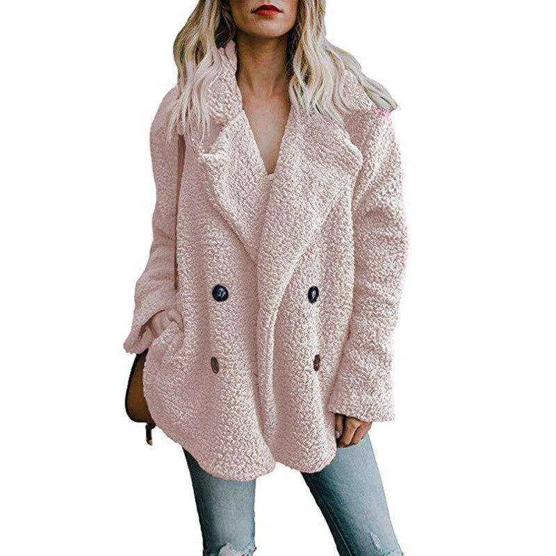 Women's Fluffy Fur Winter Coat