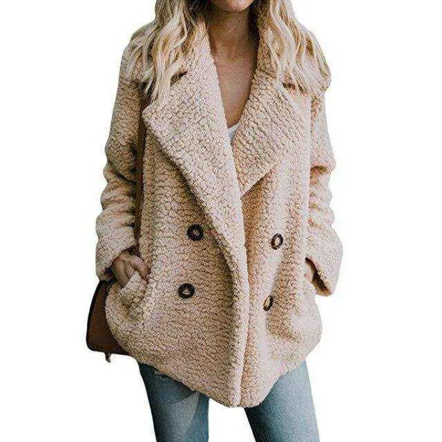 Women's Fluffy Fur Winter Coat