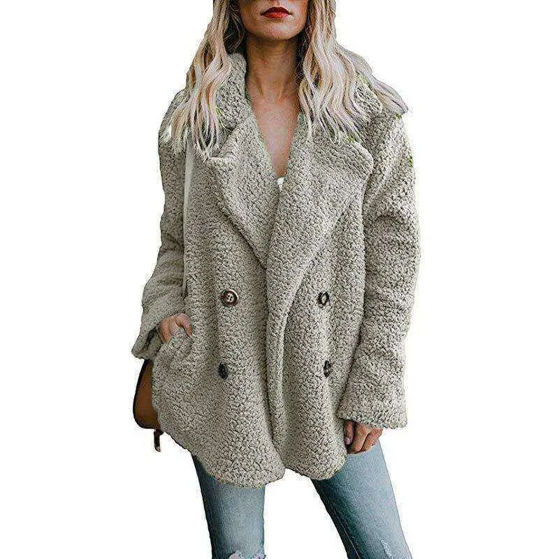 Women's Fluffy Fur Winter Coat