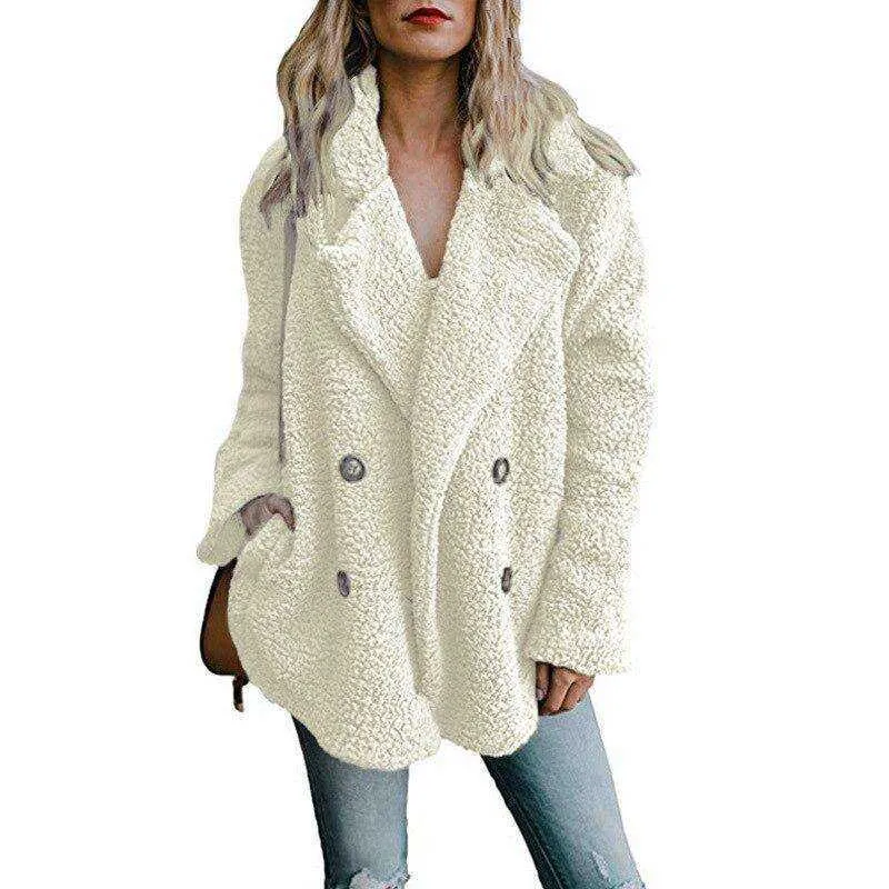 Women's Fluffy Fur Winter Coat