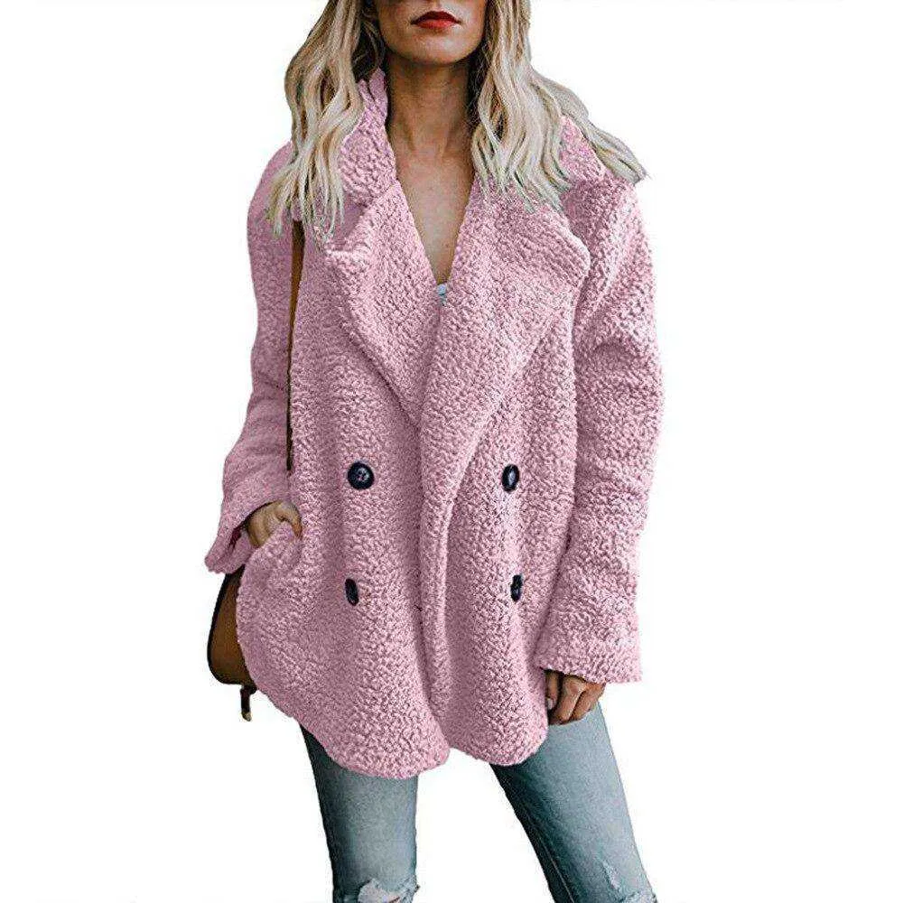 Women's Fluffy Fur Winter Coat