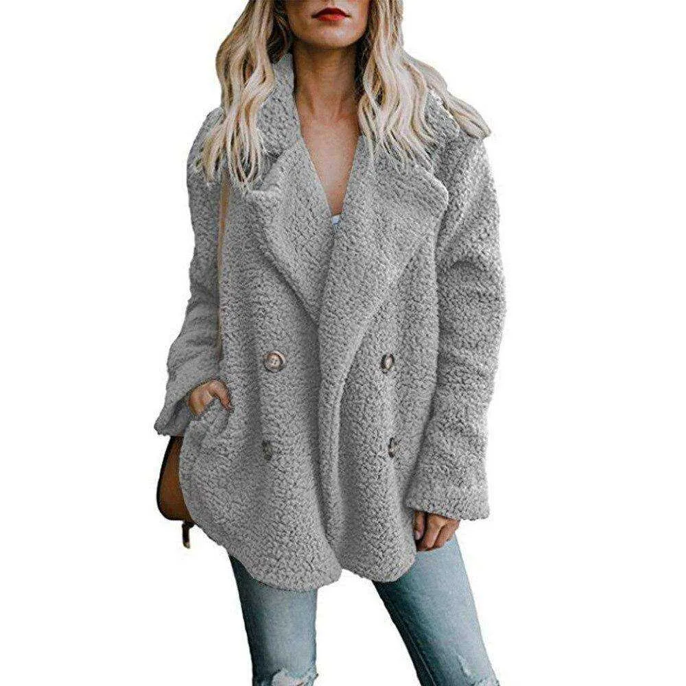 Women's Fluffy Fur Winter Coat